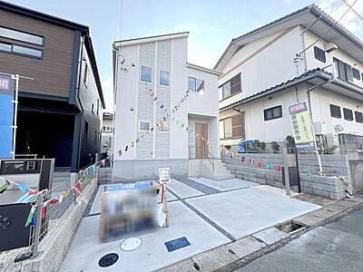 外観：1号棟 完成済みです。 お気軽にお問い合わせください。