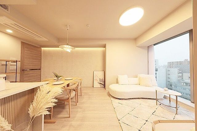 リビング/ダイニング 白金ザ・スカイ 9階/-