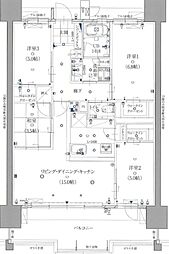 グランドパレス大淀河畔 4LDKの間取図画像