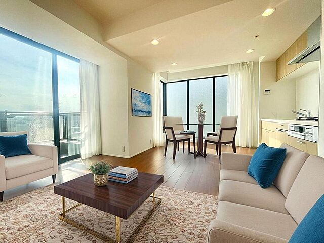 リビング/ダイニング パークタワー上野池之端 14階/-