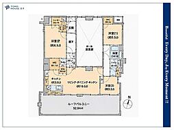パークシティー高田馬場 3LDKの間取図画像