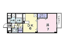 広島県福山市神辺町字十九軒屋36（賃貸アパート1DK・1階・32.94㎡） その2