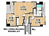 間取り：3方向角部屋で採光良好。各居室に収納があり、戸建て感覚のポーチが付いた間取りです。