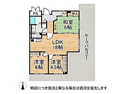 間取図画像 3LDK