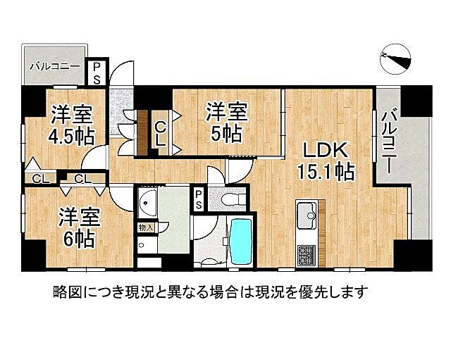 間取り ワコーレ　トアロード　ザ・スイート　中古マンション 10階/-