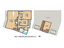 間取図画像 2SLDK