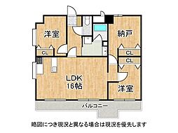 間取図画像 2SLDK