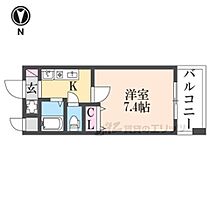 大阪府寝屋川市香里新町（賃貸マンション1K・8階・22.03㎡） その2