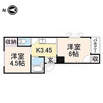 レヂーナ萱島 3B ｜ 大阪府寝屋川市萱島桜園町（賃貸マンション2K・3階・30.00㎡） その2