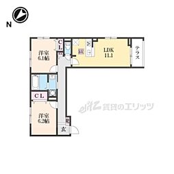 片町線 星田駅 徒歩6分
