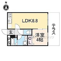 大阪府寝屋川市東香里園町（賃貸マンション1LDK・1階・35.00㎡） その2