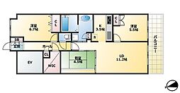 間取図画像 3LDK