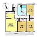 アミティ三郷早稲田団地6-1-2号棟4階2,690万円