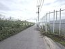 外観：前面道路含む現地写真