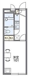 レオパレスViento 1Kの間取図画像