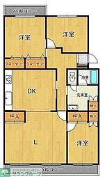 東鷲宮ニュータウン駅前通り4-8 3LDKの間取図画像