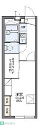 レオパレスフレンズ 1Kの間取図画像