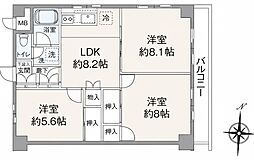 間取図画像 3LDK