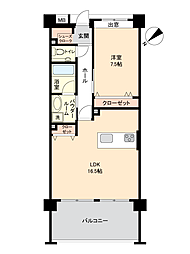 コーラルベイ石垣島迎賓館 1LDKの間取図画像