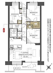 間取図画像 3SLDK