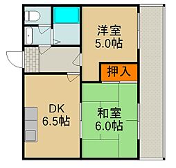 間取図画像 2DK