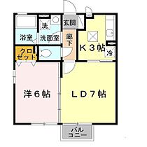 クリアコート 103 ｜ 兵庫県西脇市西脇707-2（賃貸アパート1LDK・1階・38.00㎡） その2