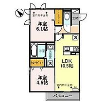 レガシア 306 ｜ 福井県大飯郡おおい町尾内第26号12-1（賃貸アパート2LDK・3階・50.34㎡） その2