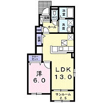 リベルテ　I 101 ｜ 兵庫県丹波市氷上町石生2332番地2（賃貸アパート1LDK・1階・50.09㎡） その2