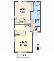 ルネ行永東 0101 ｜ 京都府舞鶴市行永東町5-3（賃貸アパート1LDK・1階・44.00㎡） その2