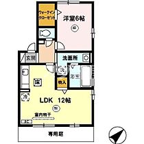 セカンド・アメニティ　C棟 101 ｜ 福井県大飯郡高浜町鐘寄18-4（賃貸アパート1LDK・1階・45.43㎡） その2