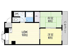 MJBハイツ  ｜ 大阪府豊中市長興寺北３丁目（賃貸マンション2LDK・3階・46.15㎡） その2