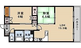 AMENITY COURT K.I A棟  ｜ 兵庫県宝塚市平井２丁目9番8号（賃貸マンション2LDK・3階・59.40㎡） その2