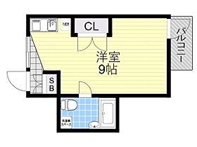 蛍テラス  ｜ 大阪府豊中市螢池中町２丁目（賃貸マンション1R・1階・22.14㎡） その2