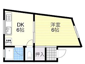 千里川マンション  ｜ 大阪府豊中市千里園２丁目（賃貸マンション1DK・1階・20.00㎡） その2