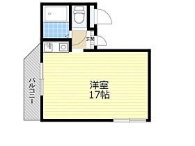 吉永ビル多田駅前1  ｜ 兵庫県川西市多田桜木２丁目（賃貸マンション1R・4階・17.00㎡） その2