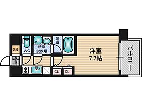 スプランディッド三国1  ｜ 大阪府大阪市淀川区三国本町３丁目（賃貸マンション1K・4階・24.53㎡） その2