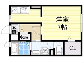 プランドール彩  ｜ 大阪府吹田市幸町18番7号（賃貸アパート1R・2階・30.10㎡） その2