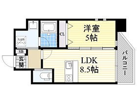 プレジオ江坂2  ｜ 大阪府吹田市南吹田５丁目14番20号（賃貸マンション1LDK・4階・34.65㎡） その2