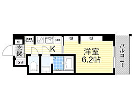 リブネスコート大阪大学前  ｜ 大阪府豊中市清風荘２丁目（賃貸マンション1K・4階・20.37㎡） その2