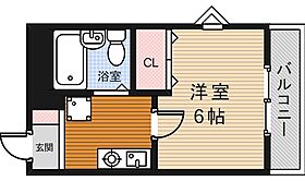 大阪府池田市石橋２丁目（賃貸マンション1K・4階・20.00㎡） その2