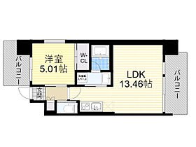 プレジオ三国ASIAN  ｜ 大阪府大阪市淀川区新高５丁目（賃貸マンション1LDK・5階・41.59㎡） その2