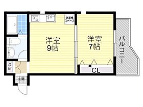 ウィンディ7  ｜ 大阪府豊中市螢池西町１丁目14番18号（賃貸マンション1LDK・1階・31.50㎡） その2