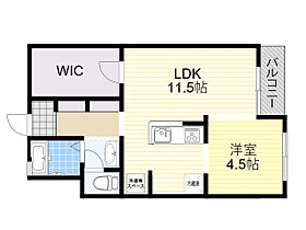 花屋敷第1コーポラス  ｜ 兵庫県宝塚市雲雀丘２丁目（賃貸マンション1LDK・5階・45.36㎡） その2