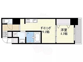 大阪府吹田市江坂町１丁目（賃貸マンション1LDK・10階・34.30㎡） その2