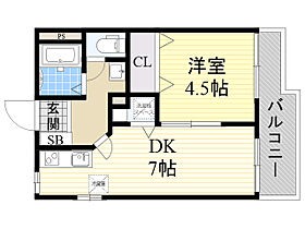 ディアーク  ｜ 大阪府豊中市宮山町２丁目7番41号（賃貸アパート1DK・2階・30.00㎡） その2