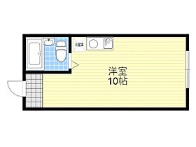 Sound in オルゴール 207 ｜ 大阪府豊中市螢池東町２丁目（賃貸マンション1R・2階・21.24㎡） その2