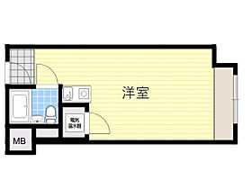 大阪府大阪市淀川区宮原１丁目19番23号（賃貸マンション1R・6階・21.17㎡） その2