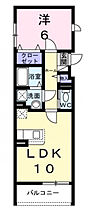 金絲雀  ｜ 大阪府池田市神田４丁目2番2-B号（賃貸アパート1LDK・2階・40.00㎡） その2