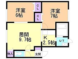 ベルエポック並木II 2階/205
