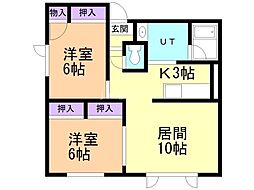 サウザンスヒル613 1階/101